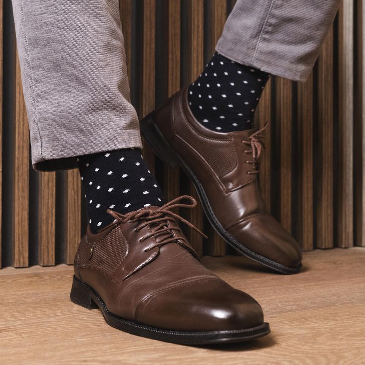 Chaussettes Nuit Ivoire — Pois